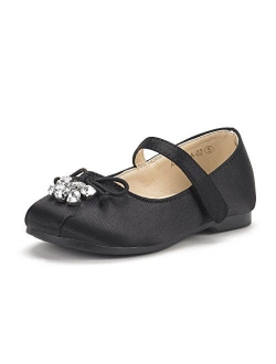 Girl's Aurora-03 Mary Jane Ballerina Flat Shoes
