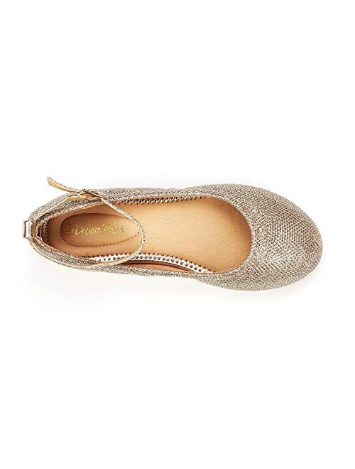DREAM PAIRS Toddler/Little Kid/Big Kid Girl's Ballerina Flat Shoes