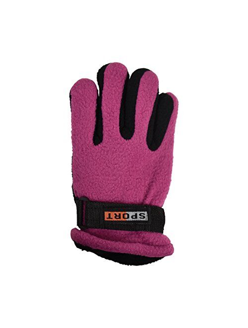Warm Thermal Polar Fleece Gloves for Children