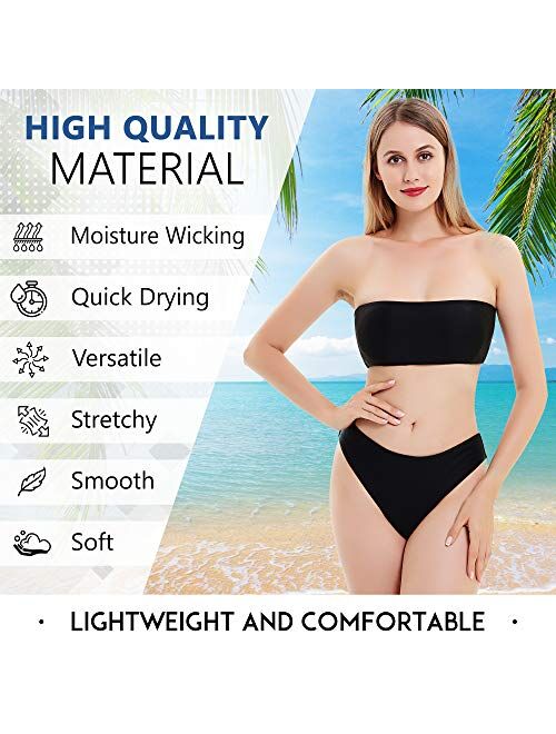 Self Pro Bikini Swimsuit for Women High Waisted Bathing Suits - Two Piece