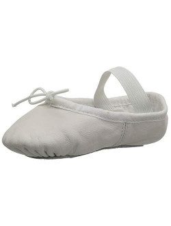 Unisex-Child Dance Girl's Dansoft Full Sole Leather Ballet Slipper/Shoe