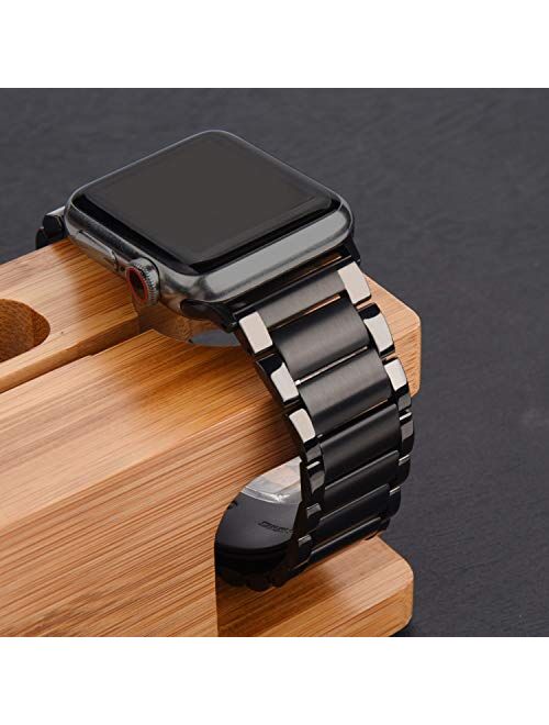 Fullmosa Compatible for Apple Watch Band iWatch SE & Series 6/5/4/3/2/1, 3 Colors LUS Watch Band for Apple Watch 38mm 42mm 40mm 44mm