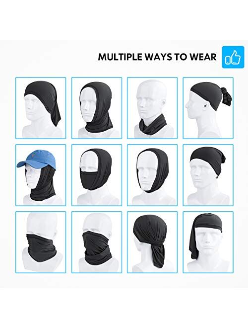 AstroAI Neck Gaiter Face Mask Scarf UV Protection Face Cover for Men Women