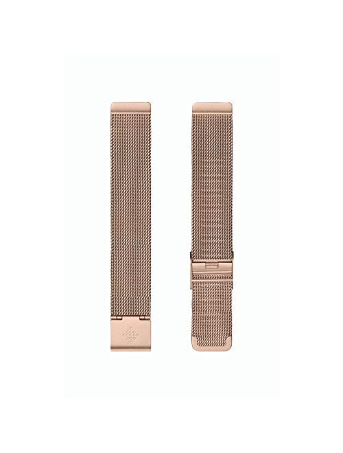 Fitbit Inspire 2,Stainless Steel Mesh,Rose Gold Stainless Steel,one Size