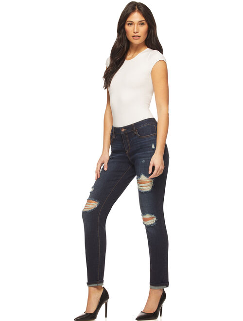 Sofia Jeans by Sofia Vergara Sofia Skinny Mid-Rise Stretch Ankle