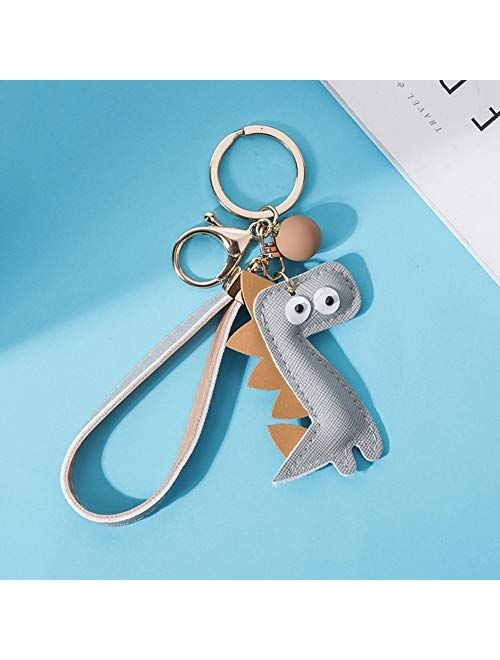 MUAMAX Dinosaur Key Chains for Women Girl Girlfriend,Bag charm,Keychain for Car Keys,Gift for Her