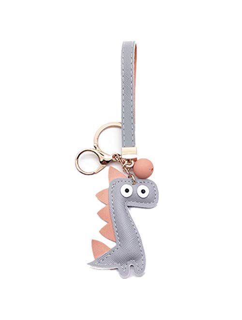 MUAMAX Dinosaur Key Chains for Women Girl Girlfriend,Bag charm,Keychain for Car Keys,Gift for Her