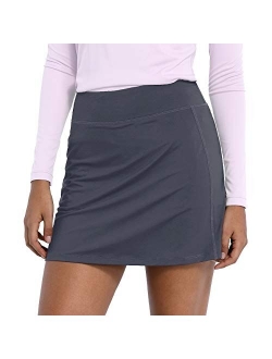 CQC Women's Active Athletic Skirt Sports Golf Tennis Running Skort with Pockets