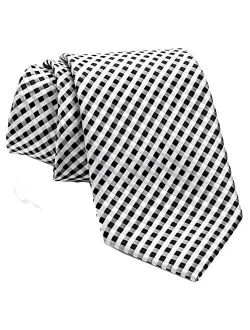 Checkerboard Ties for Men - Woven Necktie - Mens Ties Neck Tie by Scott Allan