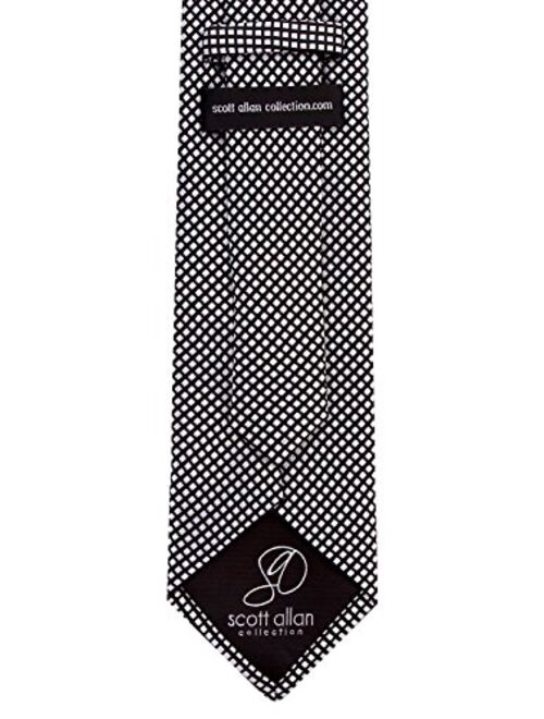 Diamond Ties for Men - Woven Necktie - Mens Ties Neck Tie by Scott Allan