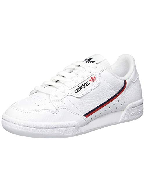 adidas Originals Continental 80 Trainers 6.5 B(M) US Women / 5.5 D(M) US White Scarlet Collegiate Navy