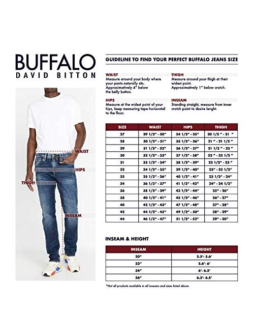 Buffalo David Bitton Men's Driven Straight Leg Jeans