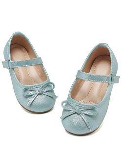 Toddler Shoes Girl's Ballerina Flat Shoes Mary Jane Dress Shoes