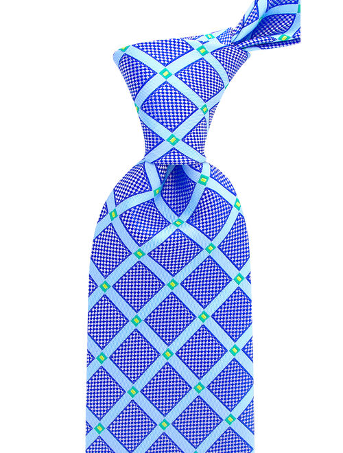 Scott Allan Mens Geometric Necktie