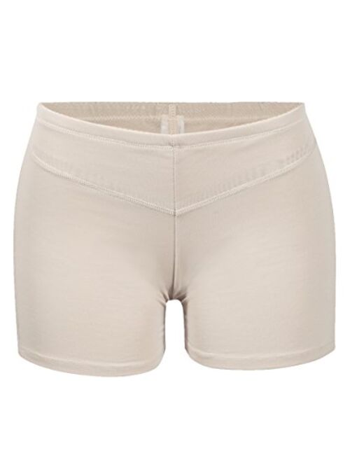 LELINTA Women's High Waist Butt Lifter Boy Shorts Shapewear Butt Enhancer  Control Panties 2 Pack