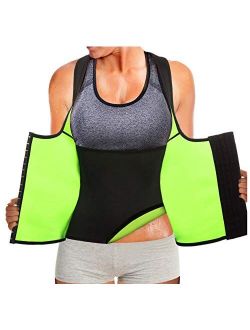 Women Waist Trainer Corset Weight Slimming Neoprene Sauna Sweat Vest Workout Body Shaper Tank Top