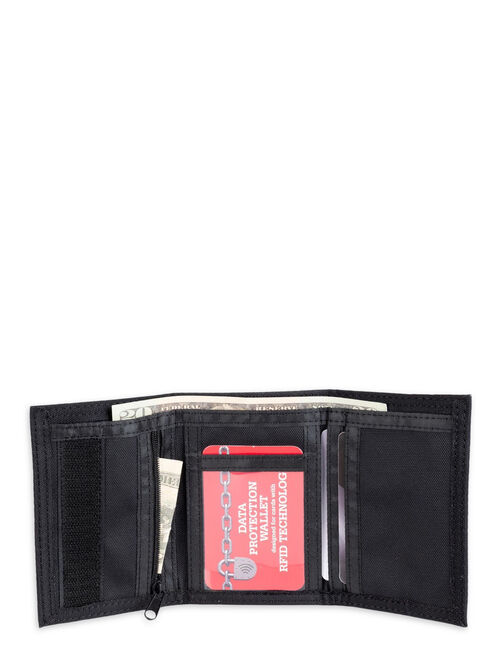 Genuine Dickies Men's RFID Fabric Trifold Wallet