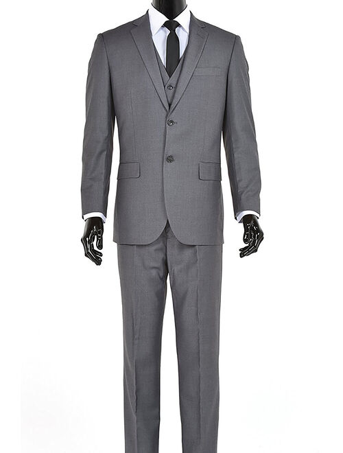 Elegant Men's Modern Fit Three Piece Suit