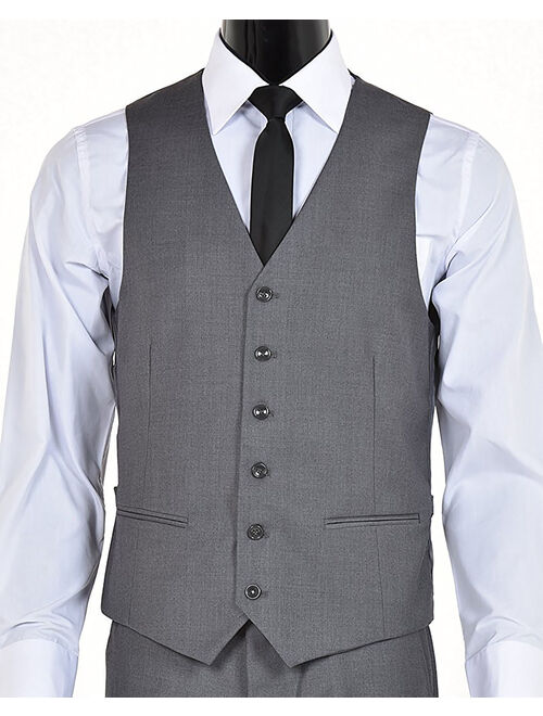 Elegant Men's Modern Fit Three Piece Suit