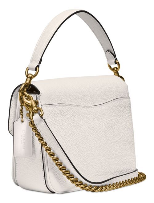 Coach Polished Pebbled Leather Cassie Crossbody 19