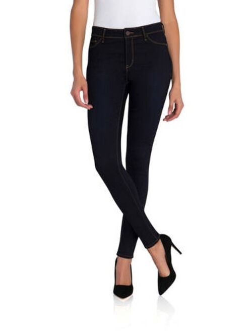 Jordache Women's Essential High Rise Super Skinny Jean, Regular Inseam