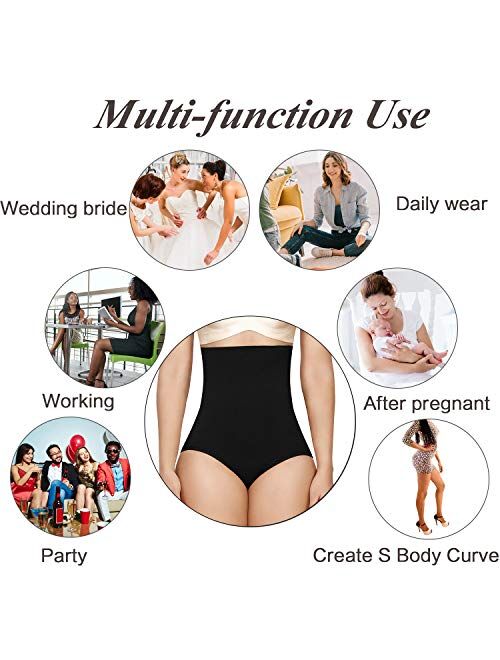 Body Shaper for Women,High Waisted Tummy Firm Control Slimming Waist Panties