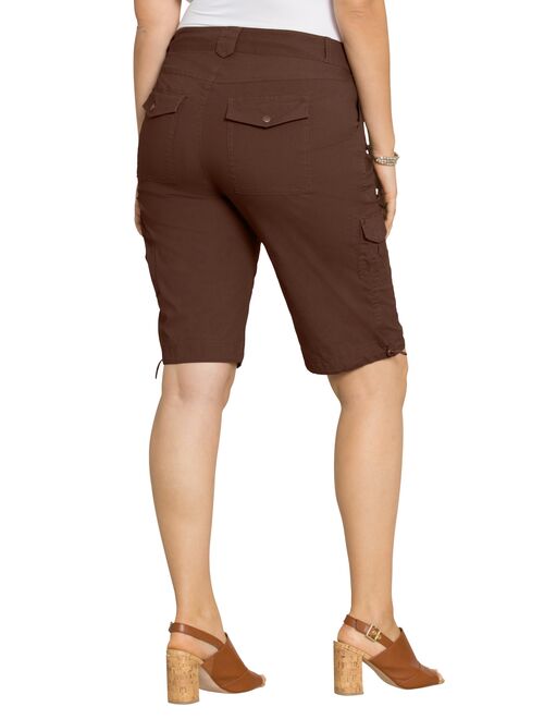 Roaman's Women's Plus Size Cargo Shorts Shorts