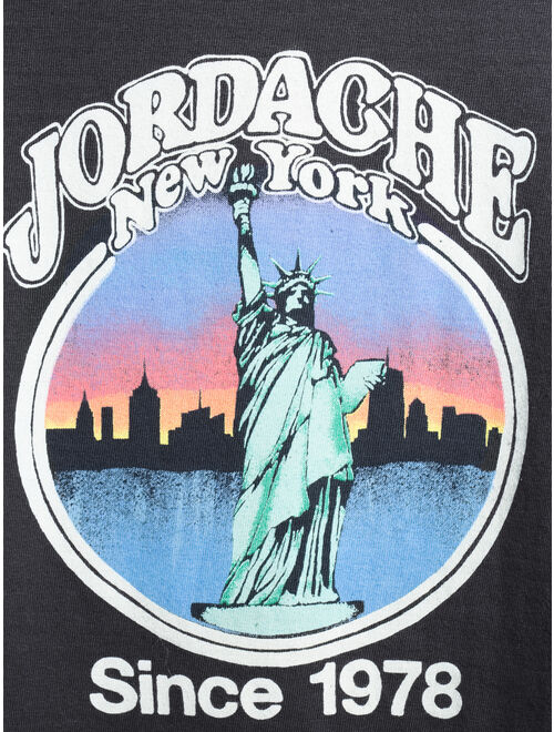Jordache Vintage Women's Crewneck Graphic T-Shirt