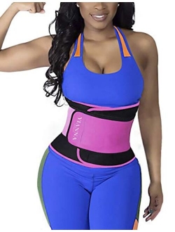 YIANNA Waist Trainer Belt for Women Waist Trimmer Eraser Belly Band Body Shaper Sports Girdles