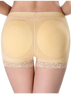 Sliot Butt Lifter Hip Enhancer Pads Underwear Shapewear Lace Padded Control Panties Shaper Booty Fake Pad Briefs Boyshorts