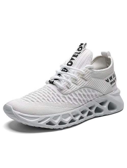 Kapsen Mens Running Shoes Air Cushion Tennis Walking Sneakers Casual Sport Gym Jogging