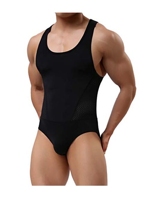 Arjen Kroos Men's Wrestling Singlet Athletic Leotard Briefs Bodysuit Underwear