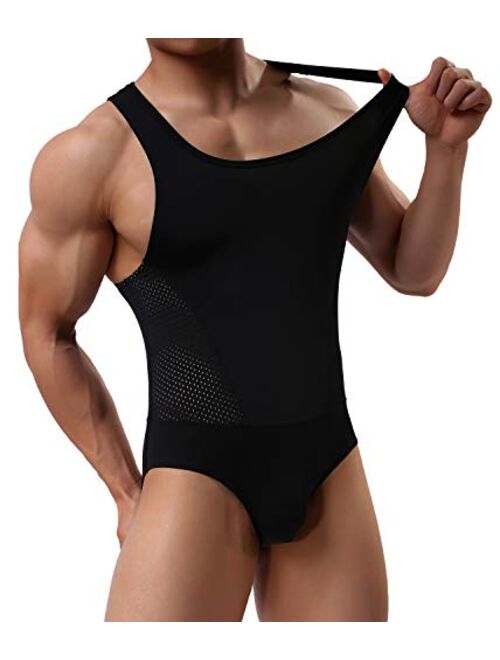Arjen Kroos Men's Wrestling Singlet Athletic Leotard Briefs Bodysuit Underwear