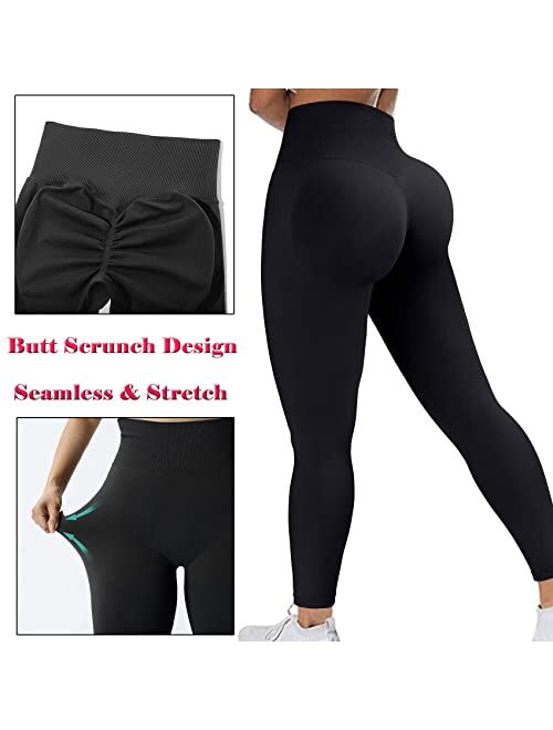 JGS1996 Womens High Waisted Yoga Capri Leggings Workout Leggings with Pockets Sport Pants for Fitness Gym