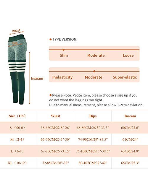 A AGROSTE Women's High Waist Workout Vital Seamless Leggings Tummy Control Stretchy Yoga Pants Butt Lift Sport Tights