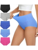 High Waist Tummy Control Panties for Women Postpartum Underwear Soft Altheanray Womens Underwear Cotton Briefs