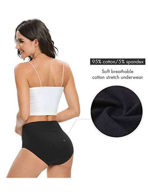 Buy ALTHEANRAY Womens Underwear Cotton Briefs - High Waist Tummy Control  Panties for Women Postpartum Underwear Soft online