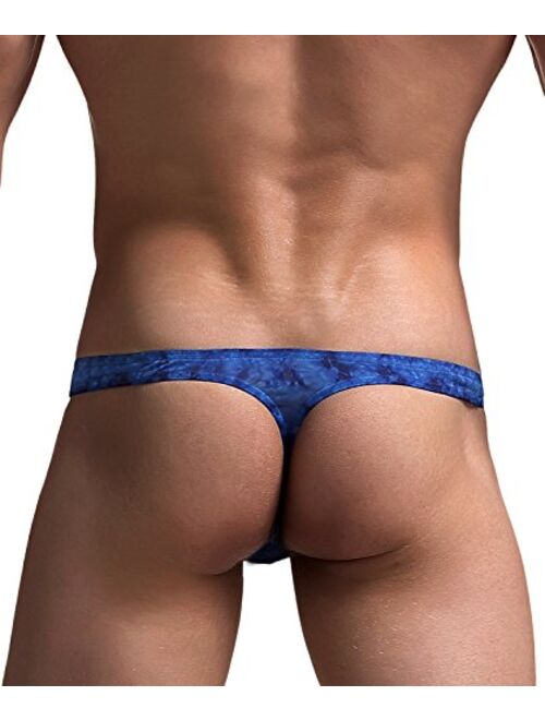 Arjen Kroos Men's Thong Sexy Low Rise G-String Pouch Underwear