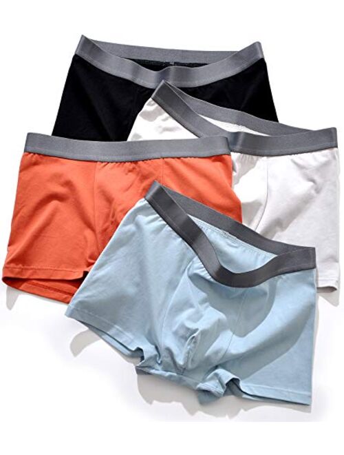 Arjen Kroos Men's Low Rise Trunks Underwear Funny Cotton Boxer Briefs Multipack