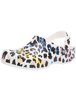 Unisex-Adult Classic Animal Print Clog | Zebra and Leopard Shoes