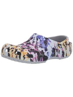 Unisex-Adult Classic Tie Dye Clog | Comfortable Slip on Water Shoes