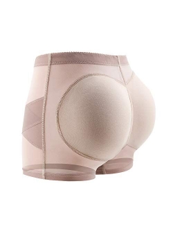 WEICHENS Womens Fake Buttock Briefs Butt Lifter Padded Control Panties Hip Enhancer Underwear Shapewear Boyshort