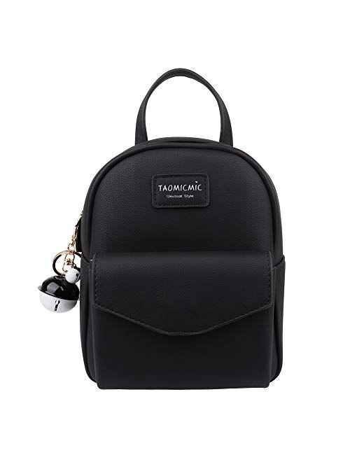 Aeeque Mini Backpack Purse, Women Small Backpacks Girls Keychain Crossbody Bag