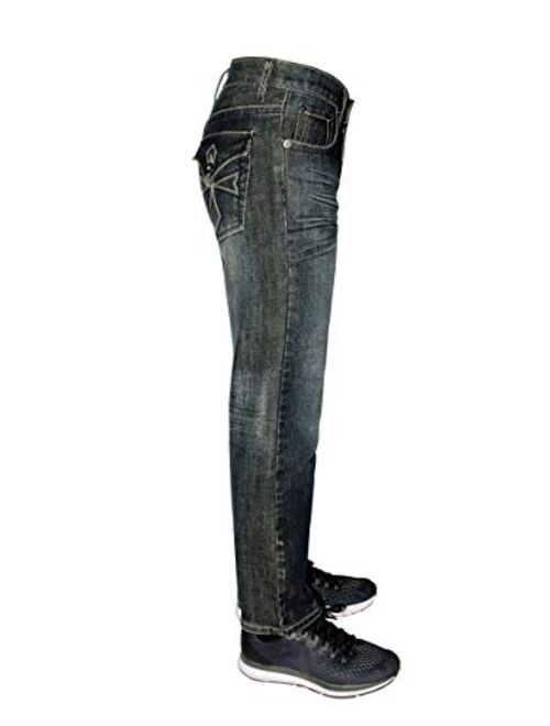 Flypaper Boy's Bootcut Fashion Jeans Regular Fit