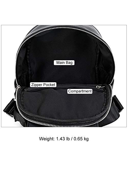 Aeeque Mini Backpack Purse for Women, Girls Small Backpacks Handbag Clutch Bag