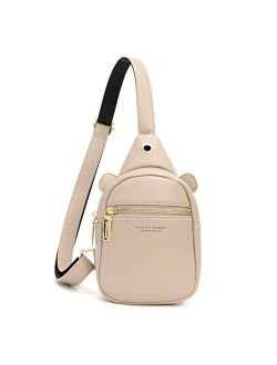 Sling Backpack Chest Bag for Women, Small Crossbody Shoulder Bags Purse