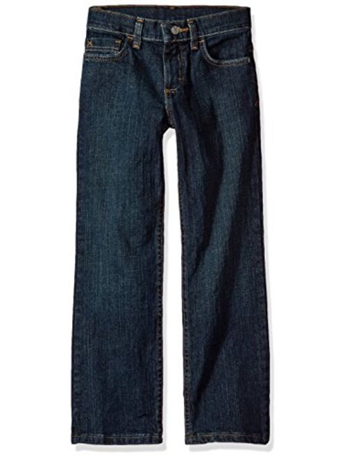 Wrangler Authentics Boys' Husky Straight Fit Stretch Jean