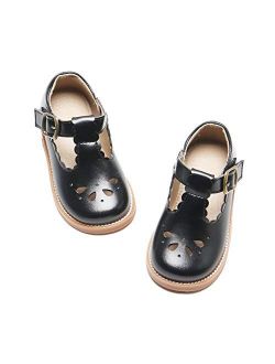 Felix & Flora Toddler Little Girl Mary Jane Dress Shoes - Ballet Flats for Girl Party School Shoes.