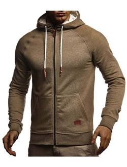 Men's Sweatshirt Jacket Slim Fit | Full Zip Sweater for Men | Longsleeve Basic hooded Jacket