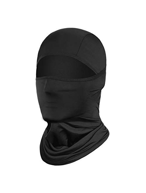 Achiou Balaclava Face Mask UV Protection Ice Silk for Men Women Sun Hood Cycling, Climing, Running